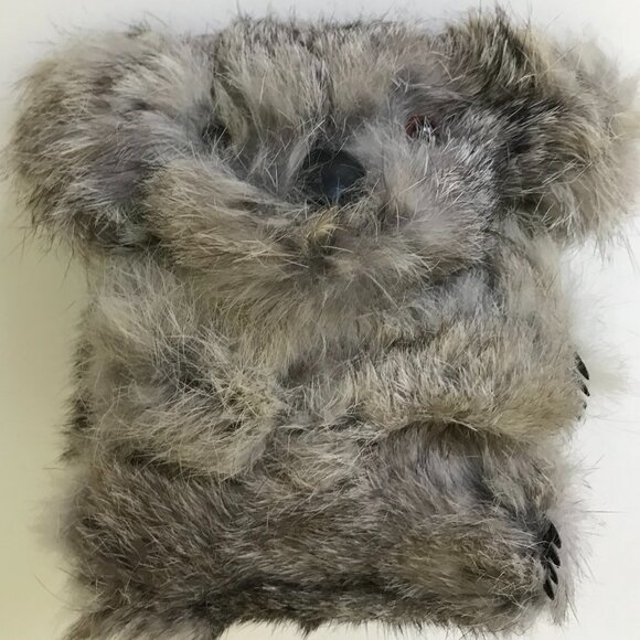 Koala Doll made from Gray Kangaroo Fur - Picture 8 of 8